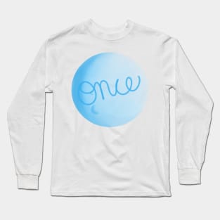 Once In A Blue Moon Long Sleeve T-Shirt